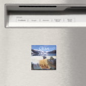 Amusant Dirty Waterfall Lave-vaisselle Magnet (In Situ (Lave-vaisselle))