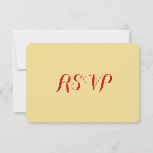 Amusant Elegant Custom Fête de Noël RSVP (Dos)