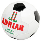 Amusant elf pieds Noël ballon de football cadeau d (3/4)