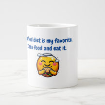 AMUSANT ET MORT DIET MUG
