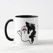Amusant Fantôme d'Halloween de ma Mug (Gauche)