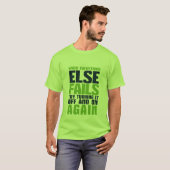 Amusant Geek informatique et T-shirt Humour Nerd (Devant entier)