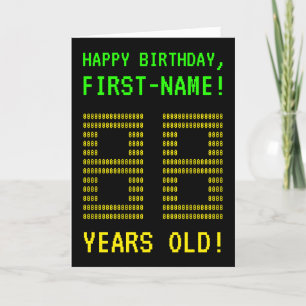 Amusant, Geeky, Nerdy "88 ANS !" Carte d'anniversa