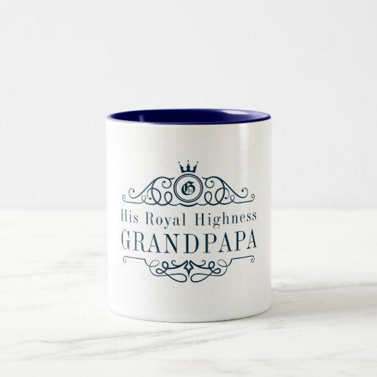 Amusant grand-père Mug | Son Altesse Royale Grand- (Centre)