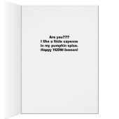 Amusant Halloween Je suis pompé Jack o'Lantern (Intérieur (Droit))