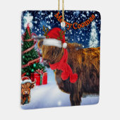 Amusant Higgland Vache ornement de noël arbre de N (Droite)