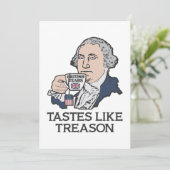 Amusant Humour 4 juillet Holiday Invitation (Debout devant)