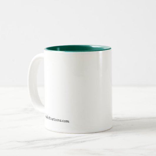 Amusant Humour de golf Mug (Devant gauche)