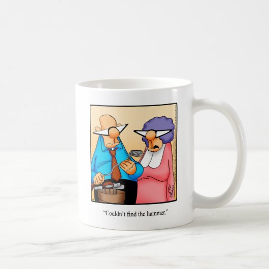 Amusant Humour de golf Mug (Droite)