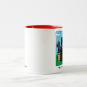 Amusant Humour de golf Mug (Centre)