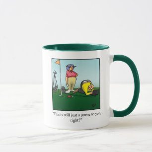 Amusant Humour de golf Mug