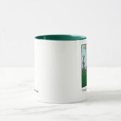 Amusant Humour de golf Mug (Centre)