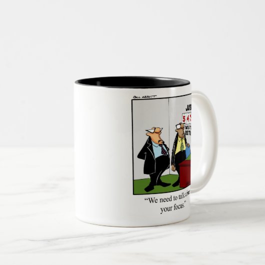 Amusant Humour de retraite Mug (Devant droit)