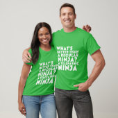 Amusant Humour Geek de T-shirt Ninja Telepathic (Unisexe)
