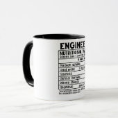 Amusant Ingénieur Mug (Devant gauche)