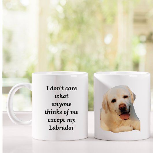 Amusant jaune Labrador Retriever Mug