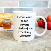 Amusant jaune Labrador Retriever Mug