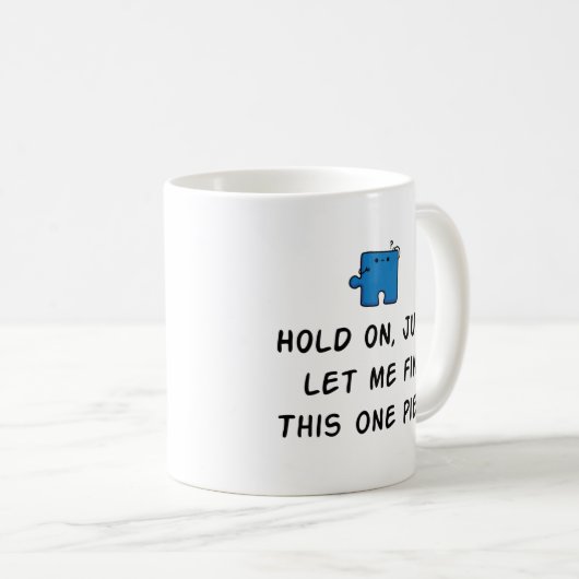 Amusant Jigsaw Puzzle Mug - Puzzle Lover Gidei Ide (Devant droit)