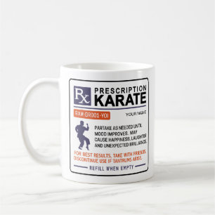 Amusant Karate Mug Conception d'ordonnance