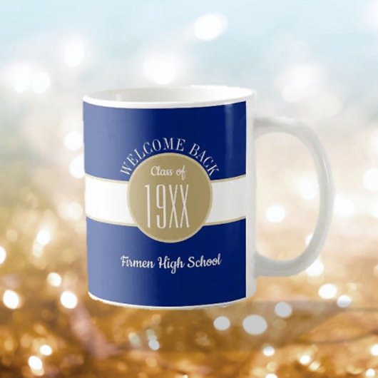 Amusant ! la tasse de café de réunion de classe