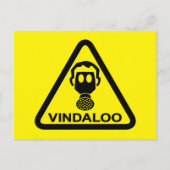 Amusant Lads Curry Night épicé Invitation de la fê (Devant)