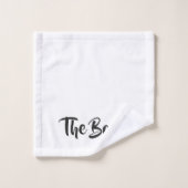 AMUSANT, LE BOSS (Gant de toilette)