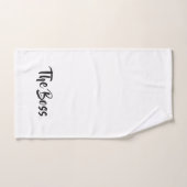 AMUSANT, LE BOSS (Serviette à main)