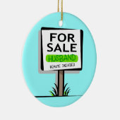 Amusant Mari Noël Ornement (Droite)