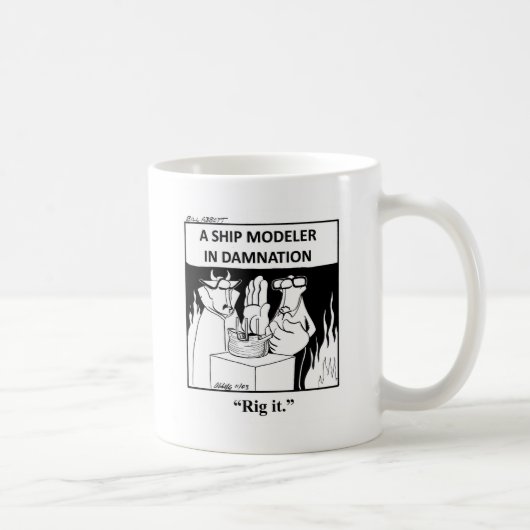 Amusant modèle de bateau de la Mug de dessin! (Droite)