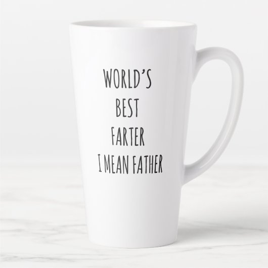 Amusant Mug pour les papas, le meilleur Farter du  (Droite)
