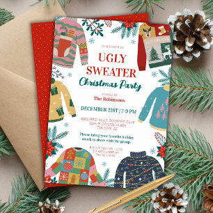 Amusant Non Religieux Fête Invitation