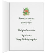 Amusant Obtenir Anniversaire Cerf Art animal (Intérieur (Droit))