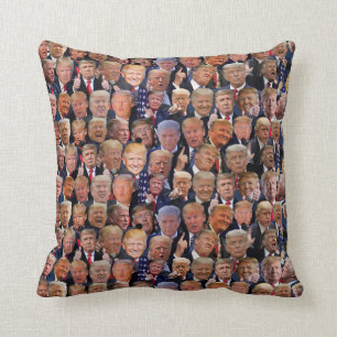 Amusant Oreiller à lancer Trump