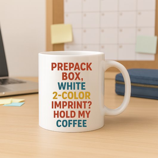 Amusant Parent School Supply Mug ; Prepack Box Hol