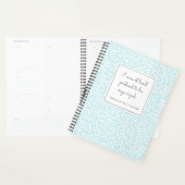 Amusant Pastel Empreinte de léopard Motif Bleu Pla (Devant avec enveloppe)