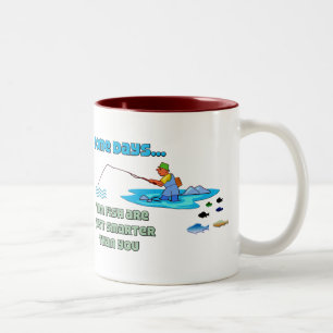 Amusant Pêche Mug Pêche Humour Les poissons sont p