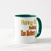 Amusant Pêche Mug Pêche Humour Pêche Bière (Devant droit)