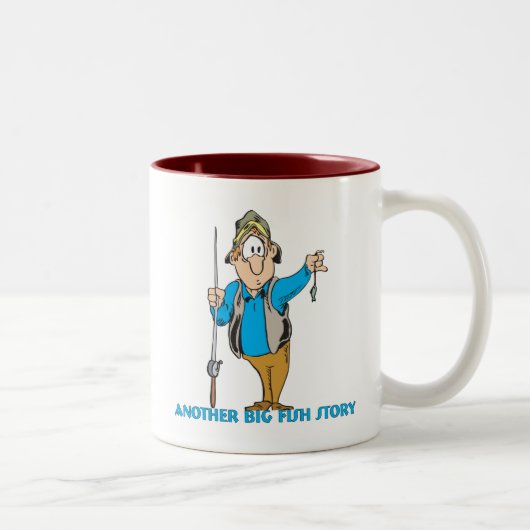 Amusant Pêche Mug Pêche Humour Pêche Big Fish (Droit)