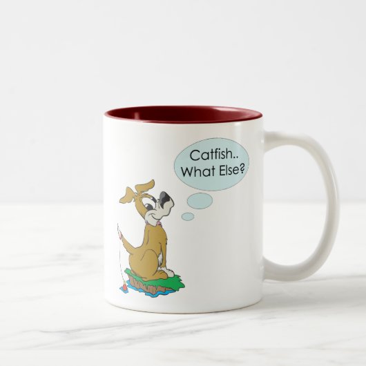 Amusant Pêche Mug Pêche Humour Pêche Catfish (Droit)