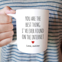 Amusant petit ami Valentine's Day Cadeau café Mug