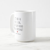 Amusant petit ami Valentine's Day Cadeau café Mug (Devant gauche)