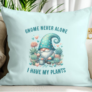 Amusant Plante Gnome Pun Jeu Oreiller