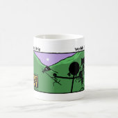 Amusant premier Coussin combat Stickman Mug - 114 (Centre)