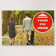 Amusant ! Puzzle - Personnalisé - 20" x 30", 1014