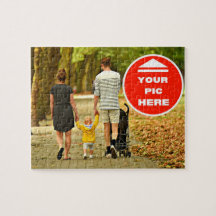 Amusant ! Puzzle - Personnalisé -8" x 10", 110 piè