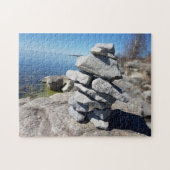 Amusant ! Puzzle - Rock Stacking Person -Rock équi (Horizontal)