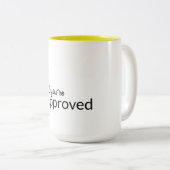 Amusant Realtor Mug (Devant droit)