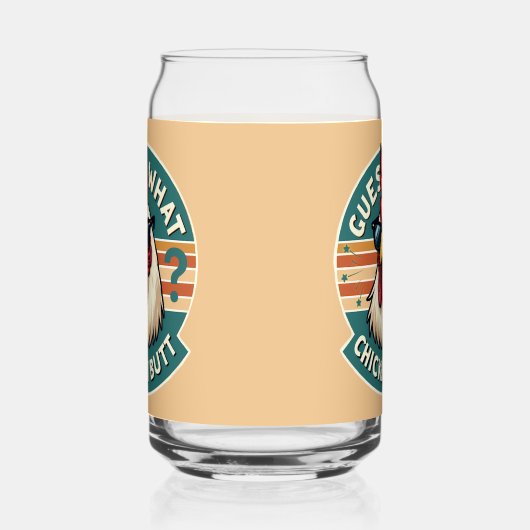 Amusant Retro Beurre De Poulet Conception De Plais (Droite)