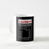 Amusant Salesman Coworker Mug (Devant gauche)