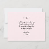 Amusant Serez-Vous Ma Carte D'Épouse - Champagne (Dos)